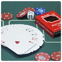 YAZ Rouge Magicien Thaïlande Cartes À Jouer Poker Cartes Poker Nouveau PVC Étanche En Plastique Cartes À Jouer En Gros Poker Deck