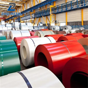 Bobina de acero galvanizado prepintado PPGI <span class=keywords><strong>RAL</strong></span> 9002 9012 <span class=keywords><strong>3005</strong></span> bobina de hoja de techo recubierta de color para construcción y Panel de pared - Product Image 3