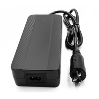 Chargeur de vélo électrique 42V 2A 4A approuvé CB PSE UKCA SAA FCC KC CE ETL avec 3 ans de garantie