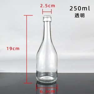 Chai Rượu Sâm Banh Thiết Kế 250Ml 300Ml 350Ml 500Ml 720Ml Rượu Trái Cây Trong Suốt Và Đóng Băng Chai Thủy Tinh Rỗng - Product Image 2