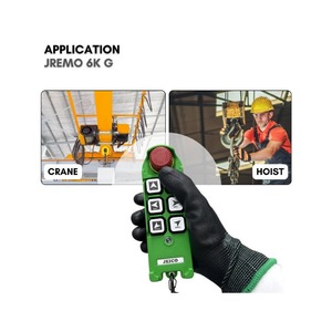 Control Remoto Industrial por Radio para Grúa, Polipasto y Cabrestante, Velocidad Única, 100-240 VCA, JEICO JREMO 6K G, Fabricado en Corea, Eficiente - Product Image 4