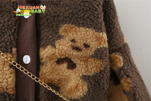 Cappotti per Ragazze Moda Invernale Caldo Imbottito Abbigliamento per Bambini Costume con <span class=keywords><strong>Pelliccia</strong></span> - Product Image 3