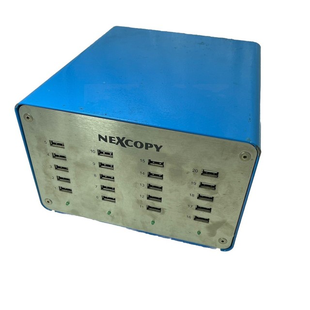 NEXCOPY 20 TARGET USB DUPLICATOR COPIER USED amp; WORKING