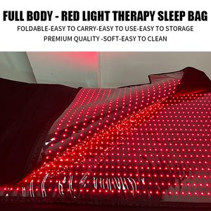 미국 주식 전신 통증 완화 <span class=keywords><strong>Led</strong></span> 레드 라이트 치료 담요 660850 <span class=keywords><strong>Led</strong></span> 적외선 침낭 가정용 레드 라이트 치료 매트 - Product Image 6