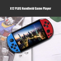 Console de jeu vidéo X12 Plus de poche de 7.0 pouces 10000 jeux Arcade Retro Playstation4 Game Player Plus