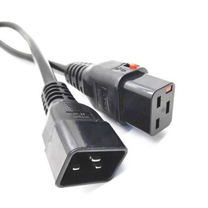 Cable de extensión de alimentación C19 a C20 de 16A IEC para equipos industriales - Product Image 4