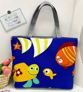 Prezzo basso per la promozione <span class=keywords><strong>Shopping</strong></span> Tote Bag con motivo floreale personalizzato borsa Messenger in tela di colore - Product Image 2