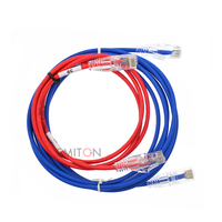 Kabel Patch Ethernet Cat6 Cat6a Tanpa Pelindung 28awg 30awg Tembaga Murni Lszh Tipis Rj45 Kabel Patch Lan Ethernet