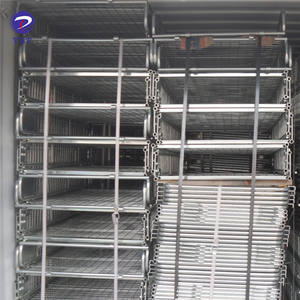 กรงเหล็กม้วนตาข่าย4ด้านรักษาความปลอดภัยสำหรับการขนส่งโลจิสติกแบบกำหนดเอง - Product Image 6