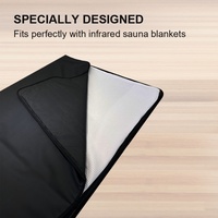 Serviette de bain et de sauna en coton gaufré 100% coton, insert de couverture de sauna