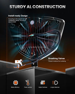 Phare avant LED Reflex certifié Emark pour <span class=keywords><strong>GasGas</strong></span> EC250F EC300F <span class=keywords><strong>2023</strong></span> TXT RACING 300, système d'éclairage DRL ambre/blanc - Product Image 5