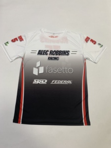 Camisetas de Carreras Transpirables de Secado Rápido 100% Poliéster Personalizadas <span class=keywords><strong>para</strong></span> Motociclismo y Automovilismo - Product Image 4