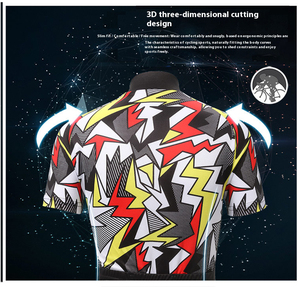 New Arrival Full Zip Waterproof OEM Cycling Jersey Set with Black Padded Shorts for Summer Outdoor <b>Road</b> Cycling Racing Training - Product Image 3