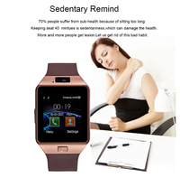 Montre Connectée Q18 DZ09 de Haute Qualité à Bas Prix avec Carte SIM, NFC, Écran Tactile, Appareil Photo et Carte TF