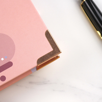 Agenda de mariage avec impression de logo personnalisé Agenda de mariage Journal intime à couverture rigide spirale Planificateur de mariage
