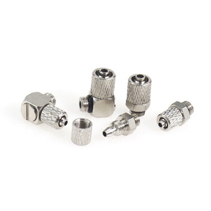 Pneumatic <b>Connector</b> Mini Cylinder Thread Trachea <b>Quick</b> Twist Elbow <b>Quick</b> Disconnect Coupling Tubed Fittings Hofujng - Product Image 5
