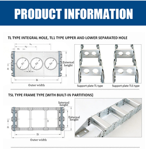 तार वाहक स्टेनलेस स्टील ड्रैग चेन ट्यूबलर ड्रैग चेन कन्वेयर ड्रैग चेन कन्वेयर ड्रैग चेन लिंक - Product Image 4