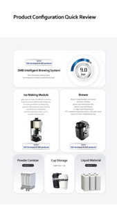 Compact Ice Coffee Vending Machine Small Footprint Commercial Coffee Dispenser Coin Operated SDK Enabled Cloud-Based Management - Product Image 4