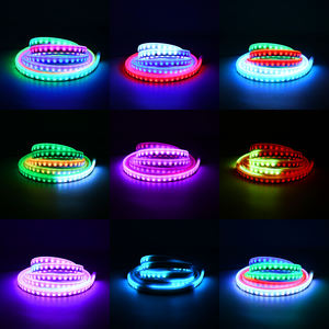 <span class=keywords><strong>Bande</strong></span> <span class=keywords><strong>LED</strong></span> RGB <span class=keywords><strong>12V</strong></span> à Flux Dynamique pour Coffre de Voiture, Haute Luminosité, Câblage Automatique, Détection Automatique, <span class=keywords><strong>Bande</strong></span> Lumineuse pour Hayon, Installation Sans Outil - Product Image 6