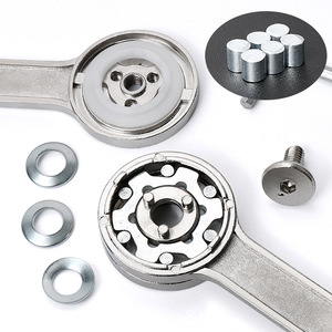 Jinnate Cabinet Support Rods Model 01 02 Zinc Alloy Chrome Plated Durable For Cupboard Hardware - Product Image 2
