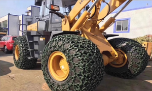 Chaîne antidérapante de pneu de chargeur 20, 30, 50 Longgong, Liugong, chaîne de protection de pneu de chariot élévateur XCMG 23.5-25 - Product Image 6