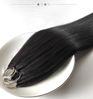 Extensions de cheveux en plumes de qualité supérieure, 100% cheveux humains véritables, une seule mèche, une seule ligne de plumes, best-seller