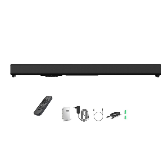 Soundbar with Subwoofer 2.1 Ch Stereo Soundbar Home Theater System for TV Audio Experience