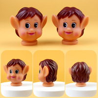 Weihnachtliche Gummipuppen-Kopfdekoration mit Langen Beinen Spielzeugzubehör Großhandel