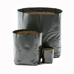 UV Resistant PE Plastic <b>Nursery</b> <b>Bags</b> Seedling Grow <b>Bags</b> for Plant Sapling Transplant - Product Image 1