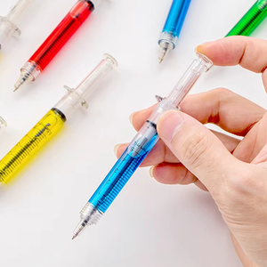 अनुकूलन योग्य लोगो प्लास्टिक प्यारा स्कूल आपूर्ति बॉलपॉइंट पेन की थोक नर्स पेन सिरिंज प्रचार पेंसिल डॉक्टरों - Product Image 5