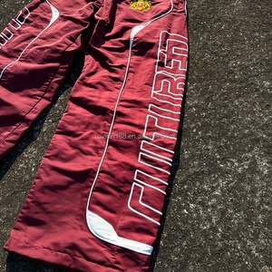 Custom Embroidery Print 3m Reflective Stripe Nylon <b>Zip</b> <b>up</b> <b>Jackets</b> and Nylon Pants Set Windproof Waterproof Windbreaker Tracksuit - Product Image 3