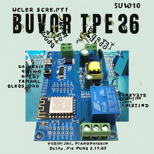 DC 5-80V ESP8266 <strong>Wireless</strong> WIFI Relay Module 1 Channel ESP-12F Development Board Power Supply for ESP32 CAM for Kits <strong>Projects</strong> - Product Image 2