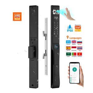 Abrepuertas <span class=keywords><strong>de</strong></span> Aluminio Impermeable TYSH <span class=keywords><strong>para</strong></span> Villa o Apartamento, <span class=keywords><strong>Cerradura</strong></span> Inteligente con Reconocimiento Facial y Wifi Tuya, <span class=keywords><strong>Cerradura</strong></span> Exterior <span class=keywords><strong>para</strong></span> Puerta Batiente o <span class=keywords><strong>Corredera</strong></span> - Product Image 2