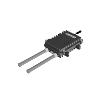 Passerelle LoRaWAN basse consommation GTW721 avec multi-ports de liaison montée en extérieur sur mur, sans armoire de rangement supplémentaire, pour la collecte de données de capteurs à distance