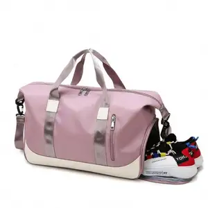 Free sample available New Ladies Hand Travel Bag Casual Fashion Dry Wet Separation Large Capacity Yoga Gym Bag