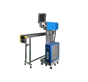 Macchina per marcatura Laser volante in fibra UV in linea di buona qualità parti metalliche macchine per incisione Laser CO2 Guangdong marcatura Laser