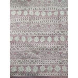 Tissu brodé Chikankari pour rideaux - Product Image 5