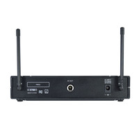 Système de microphone sans fil UHF, micros portables sans fil avec récepteur pour discours, conférence, fête, karaoké