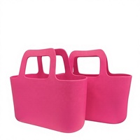 Sac à main fourre-tout de luxe pour femmes sac de plage en silicone portable en gros étanche pour le shopping voyage pique-nique avec motif de bonbons