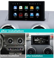 Lecteur multimédia de voiture à écran tactile IPS LCD de 7 pouces pour Audi A3 2013-2019 Android voiture DVD navigateur GPS WiFi stéréo unité principale