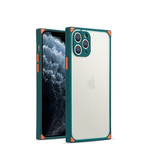 prueba de cubierta del teléfono 2 en 1 híbrido TPU Estuche Duro PC mate funda para teléfono celular para iphone 11 pro max - Product Image 2