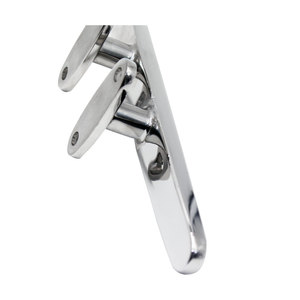 Taquet de bateau en acier inoxydable 316 Nouveaux crampons de quai à silhouette basse à dessus plat - Product Image 2