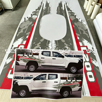 Autocollants graphiques latéraux sur mesure pour L200 Pickup 2026 – Style OEM, remplacement en vinyle, design taille originale