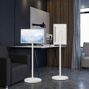 New 27in LED Smart HDTV 1080p Full HD With 10 Point Touch Supported Android <b>TV</b> and Stand <b>White</b> Capacitive Touch Screen Write on - Product Image 1