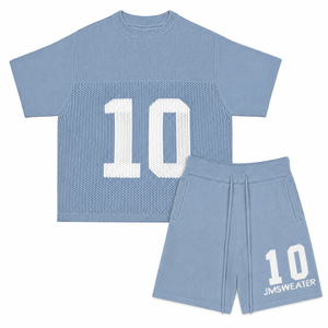 <span class=keywords><strong>Pull</strong></span> à col rond pour <span class=keywords><strong>homme</strong></span> avec logo personnalisé, t-shirt en polyester et coton, manches courtes, <span class=keywords><strong>pull</strong></span> en <span class=keywords><strong>maille</strong></span> crochetée, chemises en jersey tricoté pour <span class=keywords><strong>homme</strong></span> - Product Image 4