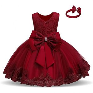 K1326 princesa flor niña vestido verano tutú boda cumpleaños fiesta niños vestidos para niños disfraz adolescente graduación diseños - Product Image 6