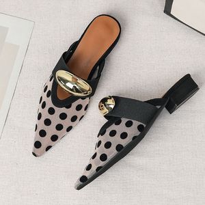 Factory Direct Selling Tacones Green Sandals Block Low Chunky Sexy Heels for Women - Product Image 3