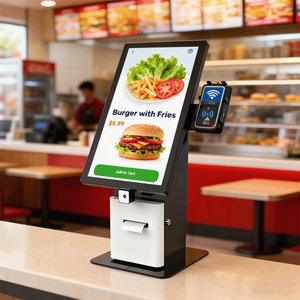 एंड्रॉयड संचालित फ्री स्टैंडिंग पॉस कैश डिपॉजिट मशीन सेल्फ सर्विस एटीएम पेमेंट कियोस्क मल्टी-फंक्शन बैंकों के लिए - Product Image 5