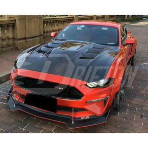 Capot en fibre de carbone style transparent pour Ford Mustang Gen6 S550.2 2018-2023 - Product Image 4