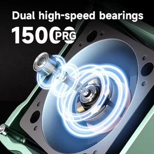 Kipas pendingin penyembuhan 2 in 1 dengan lampu LED untuk ponsel PCB perbaikan pengelasan cepat pemanasan pembuangan asap Exhausting Fan - Product Image 2